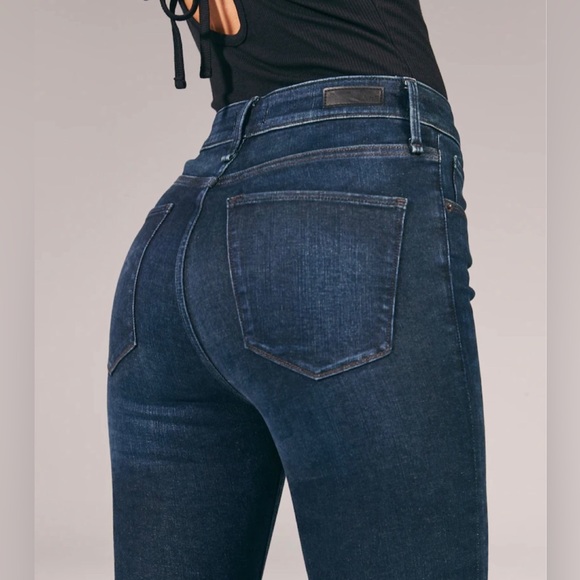 Abercrombie & Fitch The Super Skinny High Rise Jean Size 32 (14 Regular) - Picture 3 of 11